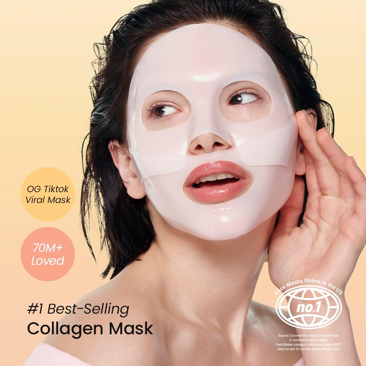 Biodance Bio-Collagen Real Deep Mask Pack de 4 - Masques visage, masque visage, masque visage femme, masque visage, resserrement des pores, traitement des rides